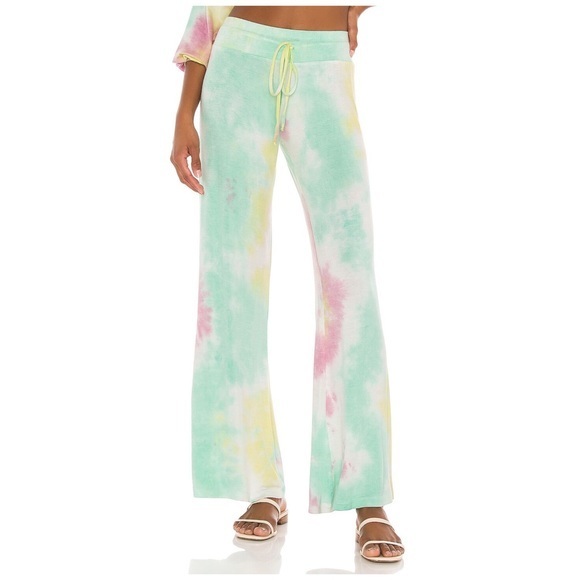 Beach Riot Tie Dye Lounge Wide Leg Pants - Picture 1 of 14
